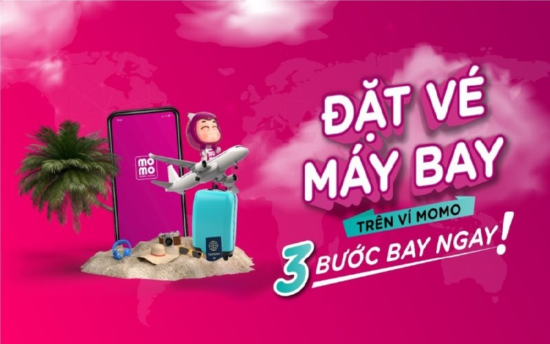 Hướng dẫn cách đặt vé máy bay trên Momo