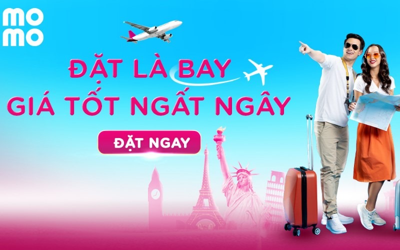 Đặt vé máy bay qua Momo giúp tiết kiệm được nhiều chi phí