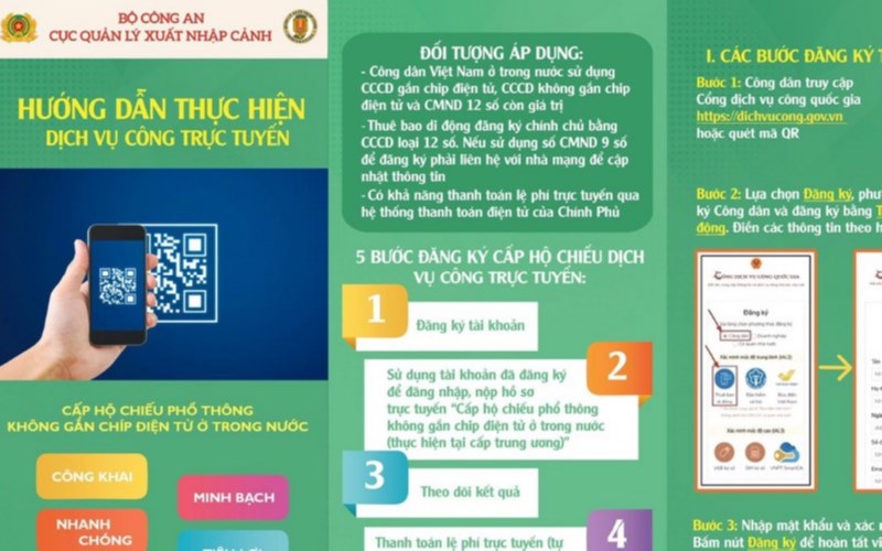 Bạn có thể thực hiện thủ tục làm lại hộ chiếu bị mất dễ dàng qua app