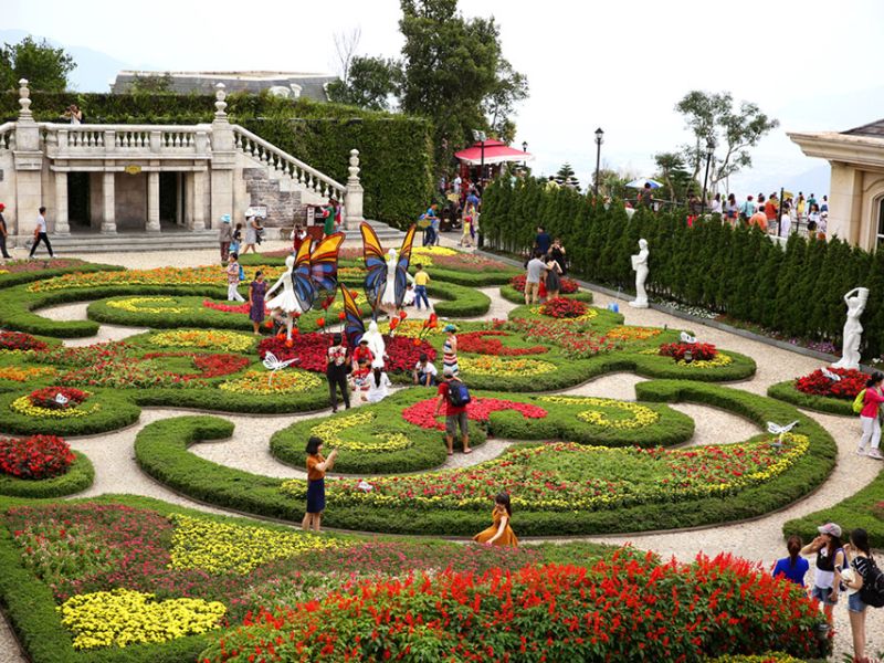 Vườn hoa "Le Jardin D’Amour"