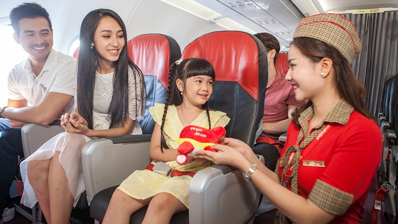 Vietjet không ngừng nâng cao chất lượng để phục vụ khách hàng