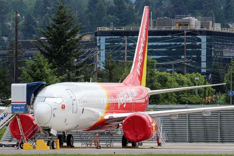 Máy bay Boeing 737 MAX 200 của hãng Vietjet