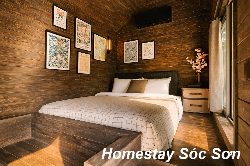 Homestay Sóc Sơn cho 2 người giá rẻ, homestay Sóc Sơn 2 người.