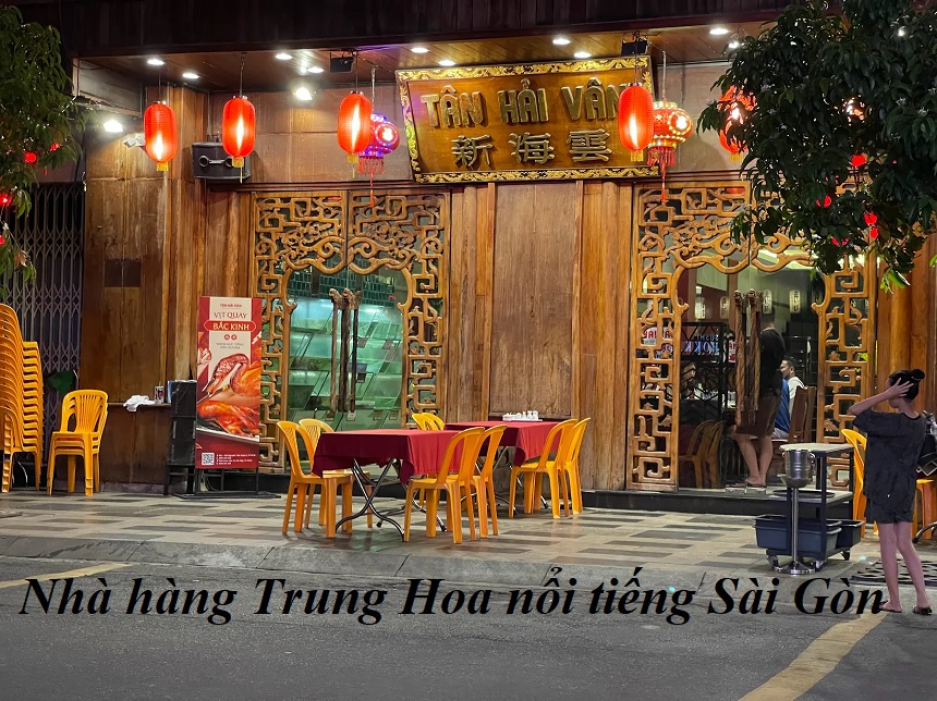 Các nhà hàng Trung Hoa nổi tiếng Sài Gòn đặc biệt phải thử.